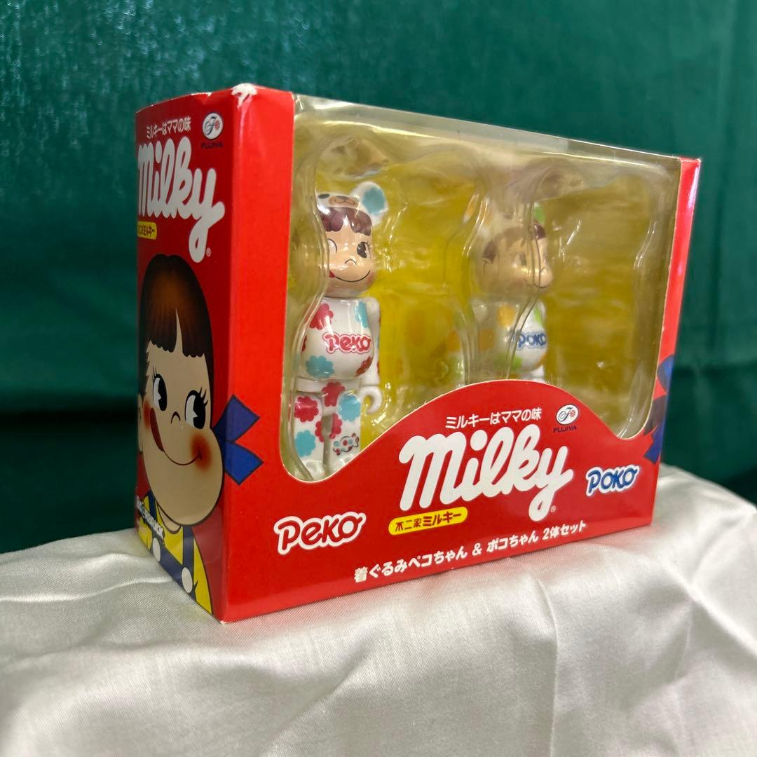139-96 着ぐるみペコちゃん&ポコちゃん2体セット BE@RBRICK