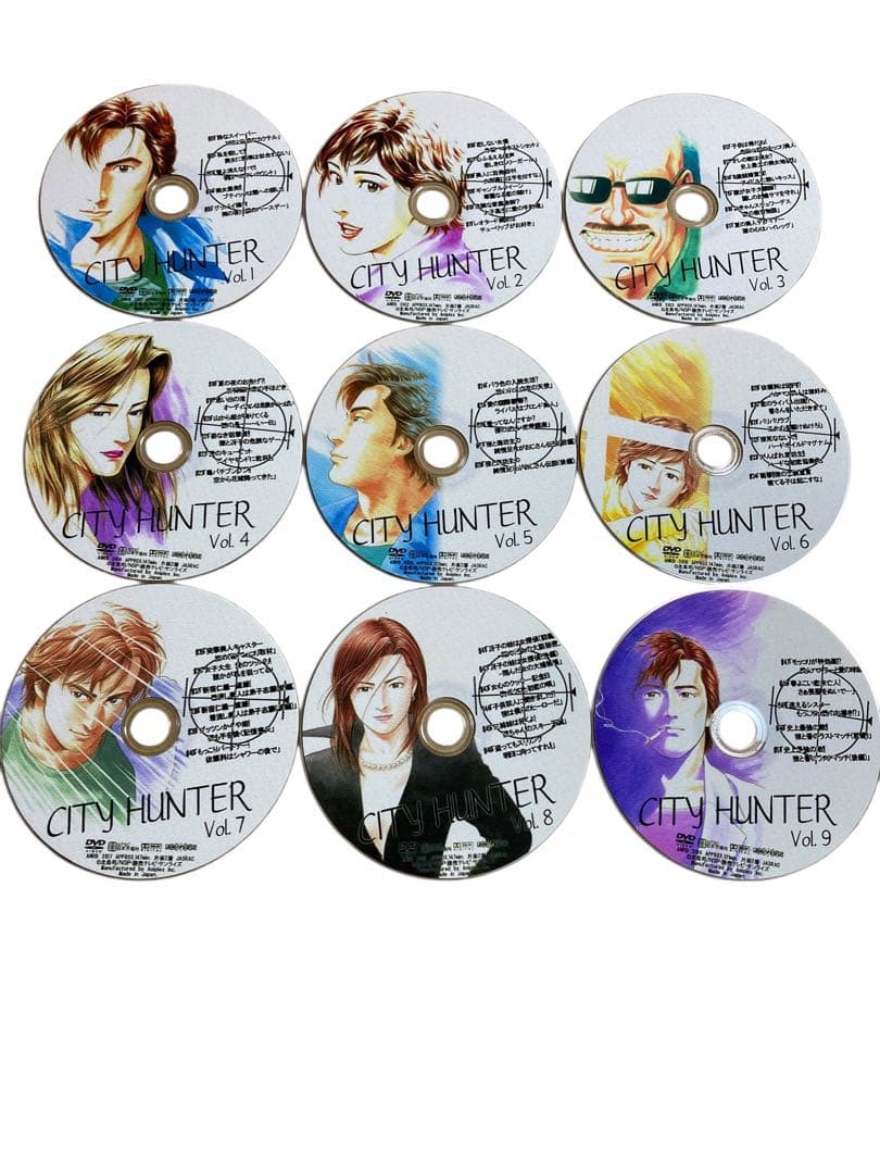 CITY HUNTER COMPLETE BOX 含む 全32枚【DVDのみ】