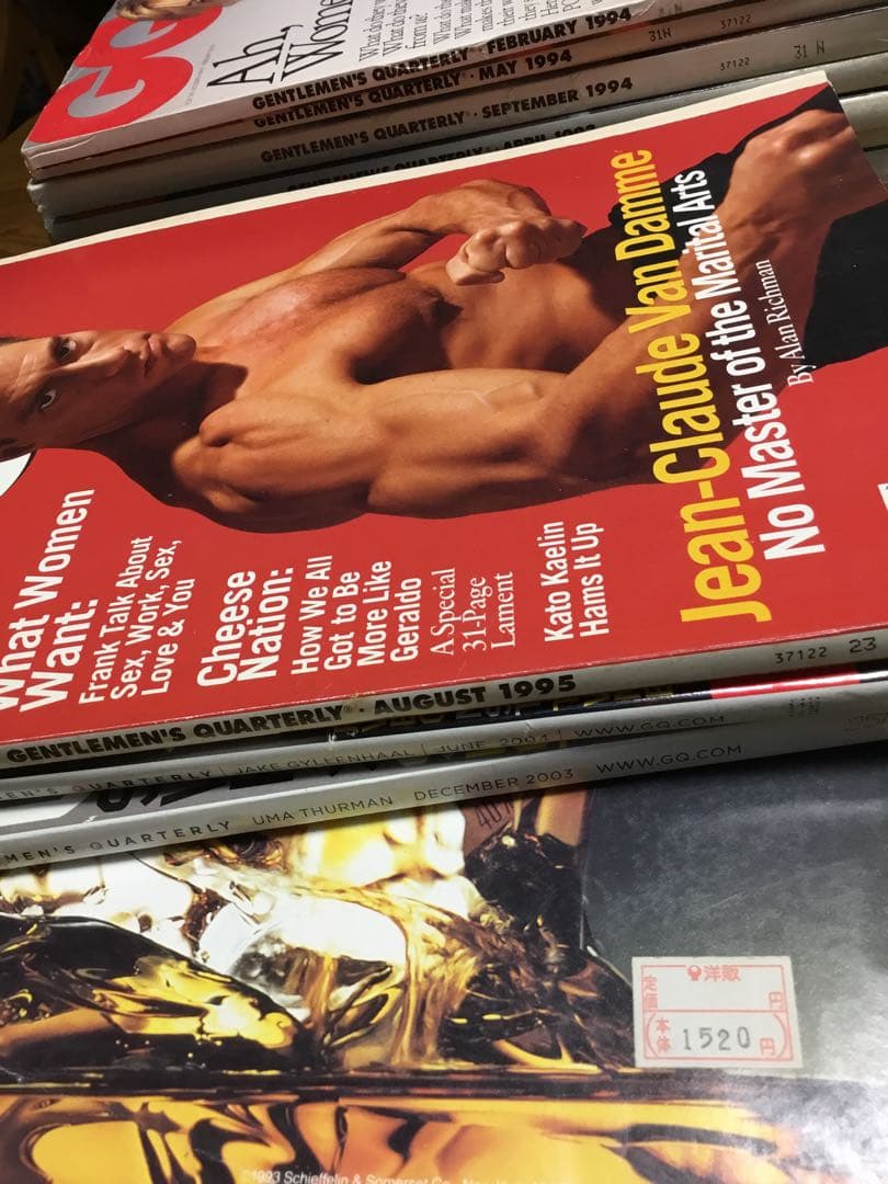 【超レア】洋雑誌 GQ 33冊