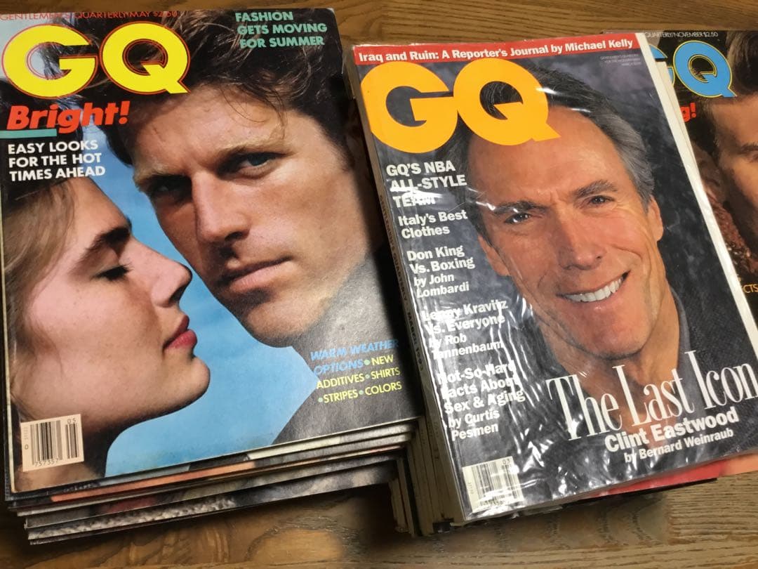 【超レア】洋雑誌 GQ 33冊