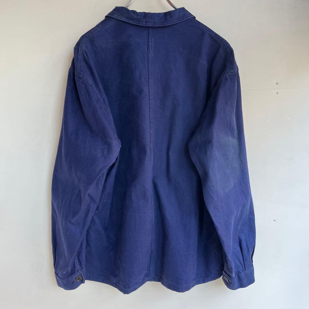 60s フランス軍 カバーオール ワークジャケット ユーロ ヴィンテージ 古着