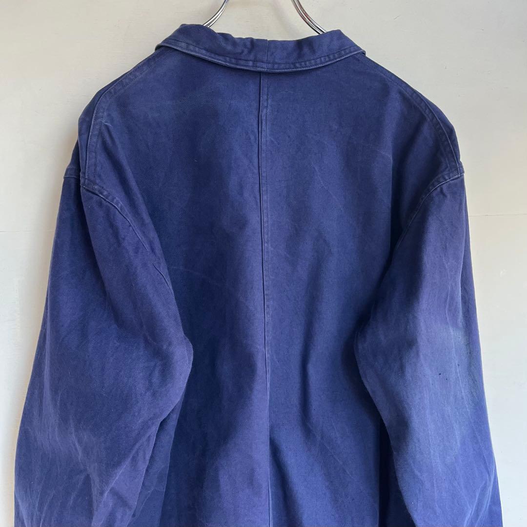 60s フランス軍 カバーオール ワークジャケット ユーロ ヴィンテージ 古着