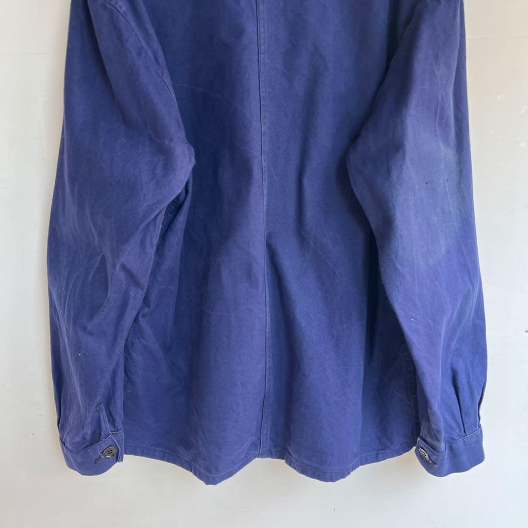 60s フランス軍 カバーオール ワークジャケット ユーロ ヴィンテージ 古着