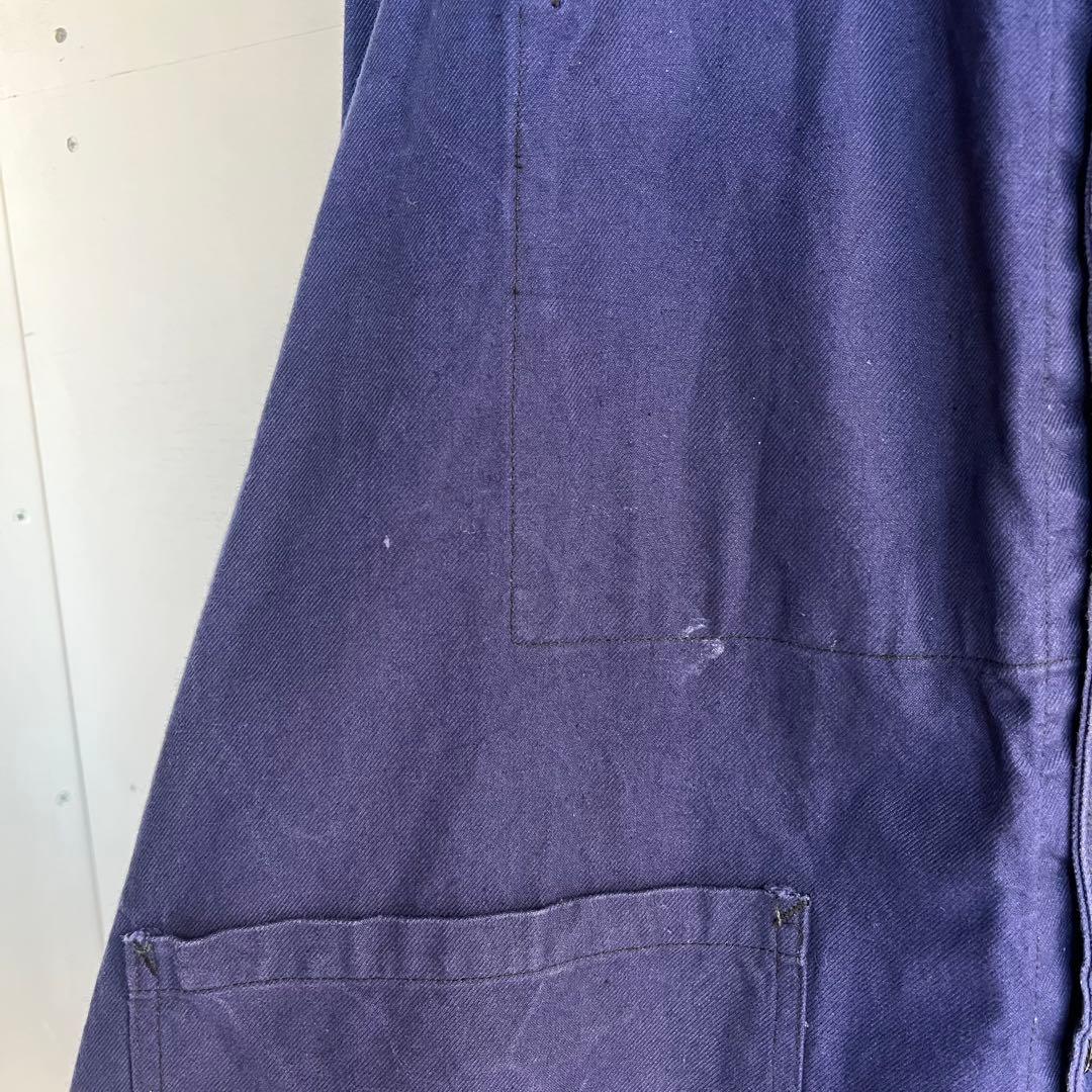 60s フランス軍 カバーオール ワークジャケット ユーロ ヴィンテージ 古着