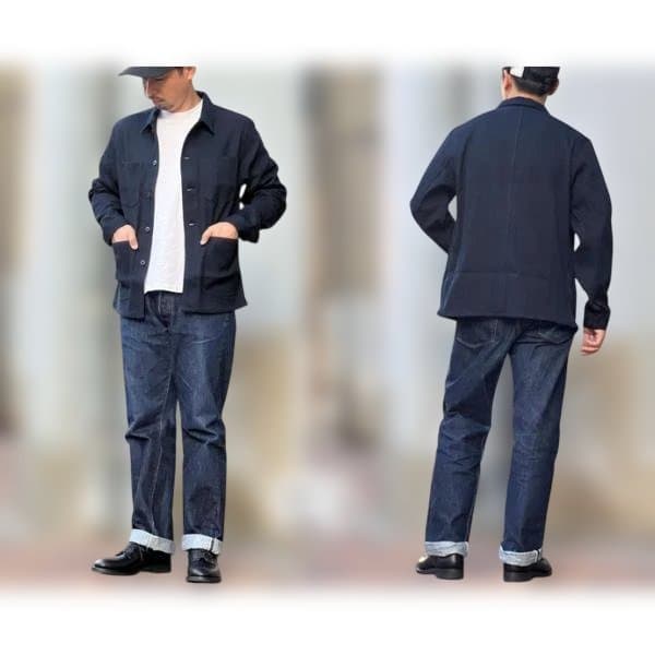 JAPAN BLUE JEANS 11oz インディゴ刺子 ジャケット