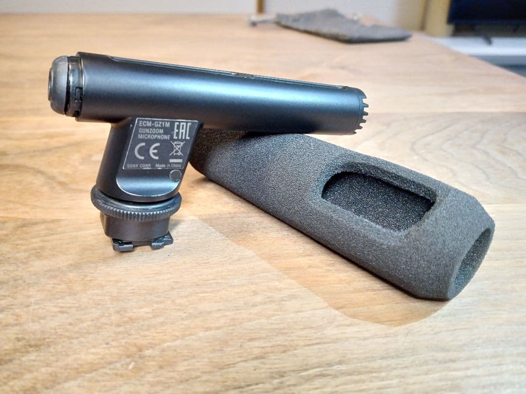 動作確認済 美品 SONY ガンズームマイク ECM-GZ1M 【返金保証付き】