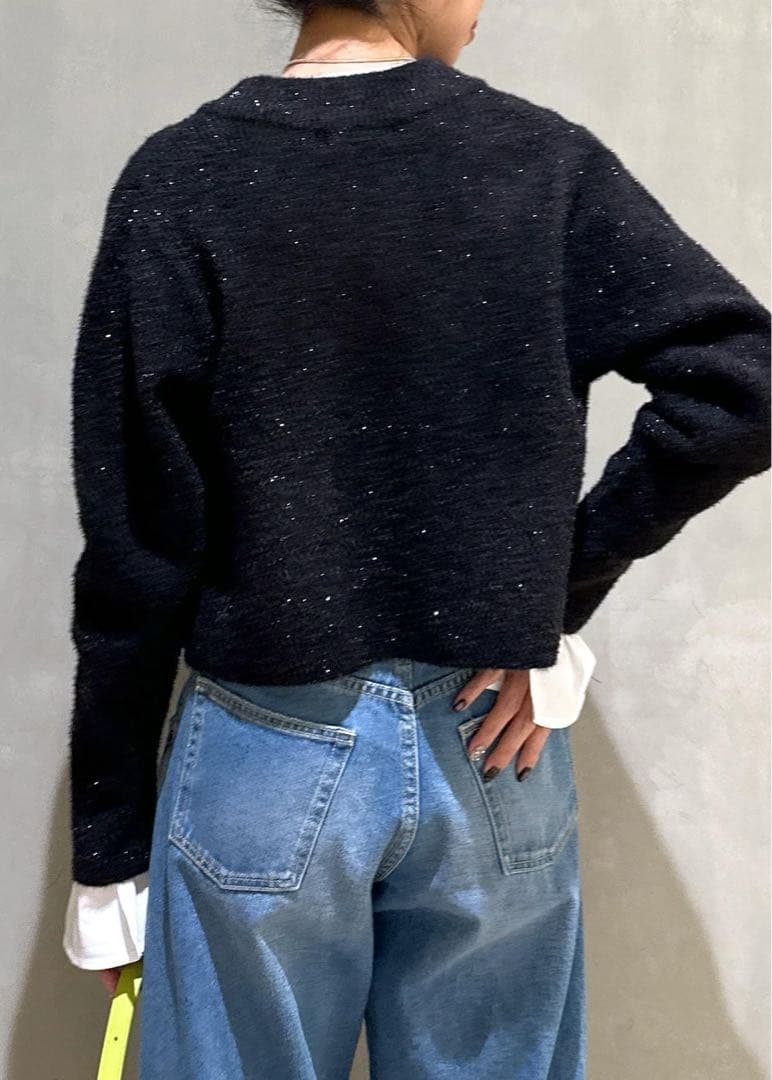 ADAM ET ROPÉ 新品紙タグ付き⭐️限定アダムエロペラメニットカーディガン