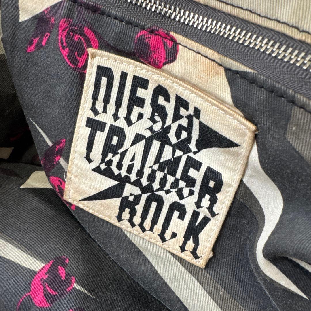 DIESEL ディーゼル TRAINER ROCK キャンバス ボストンバッグ