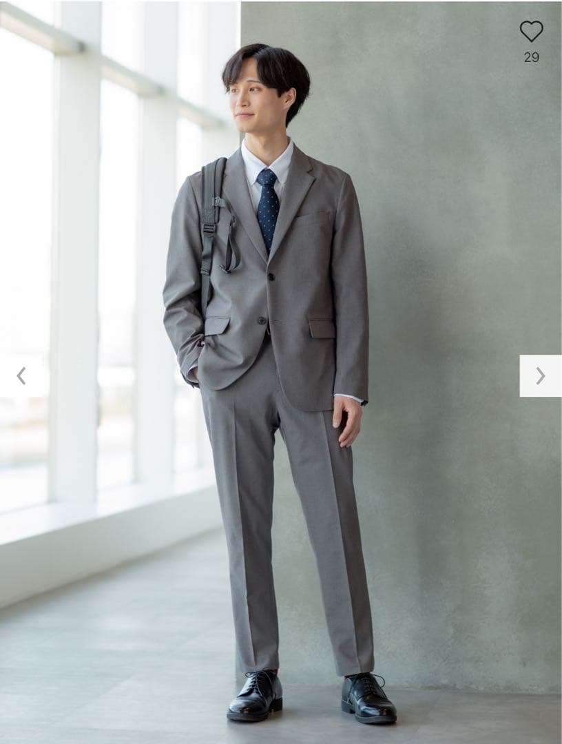 UNIQLO 感動ジャケット　グレー　Mサイズ