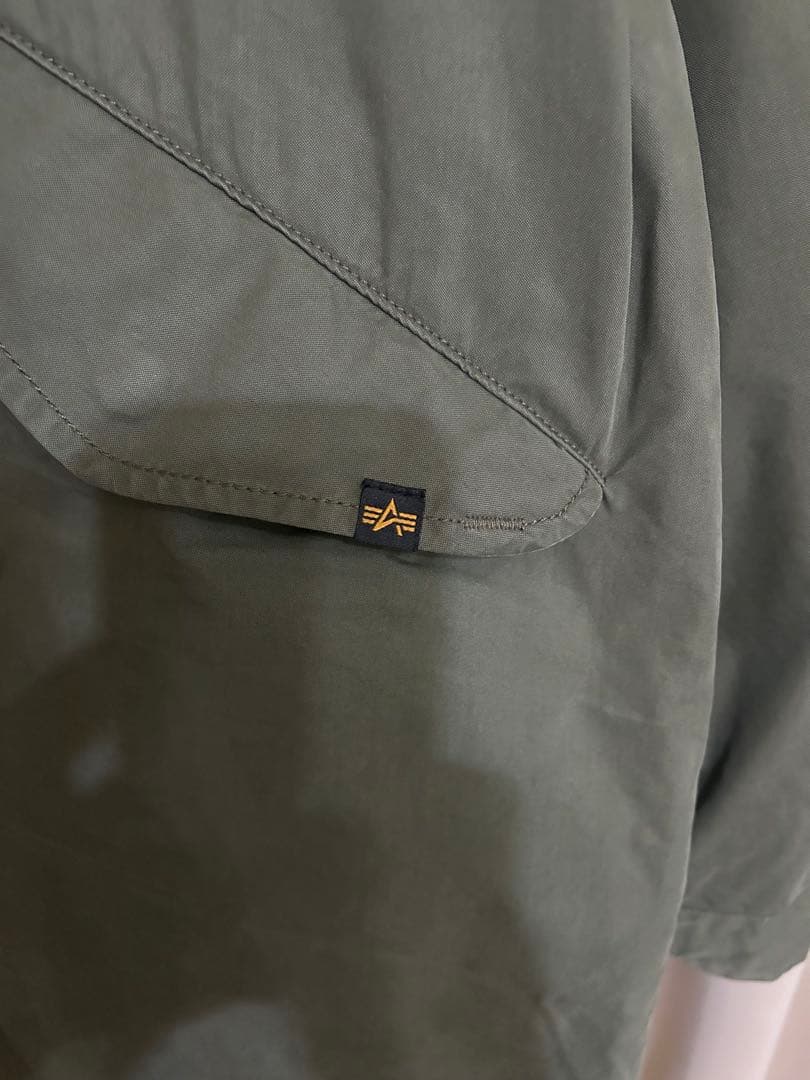 ALPHA INDUSTRIES モッズコート M65 L オリーブ