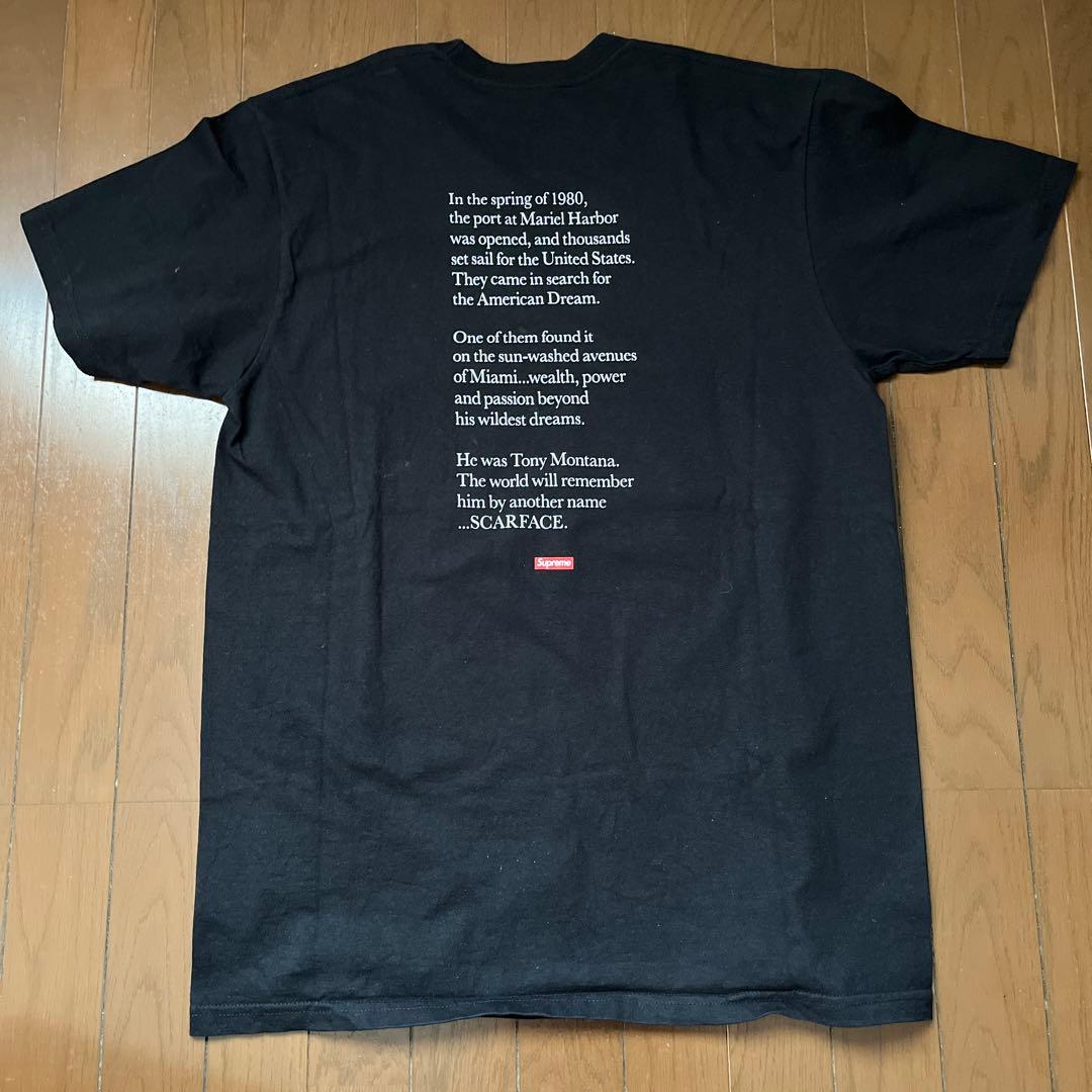 Supreme Scarface Tシャツ Lサイズ ブラック
