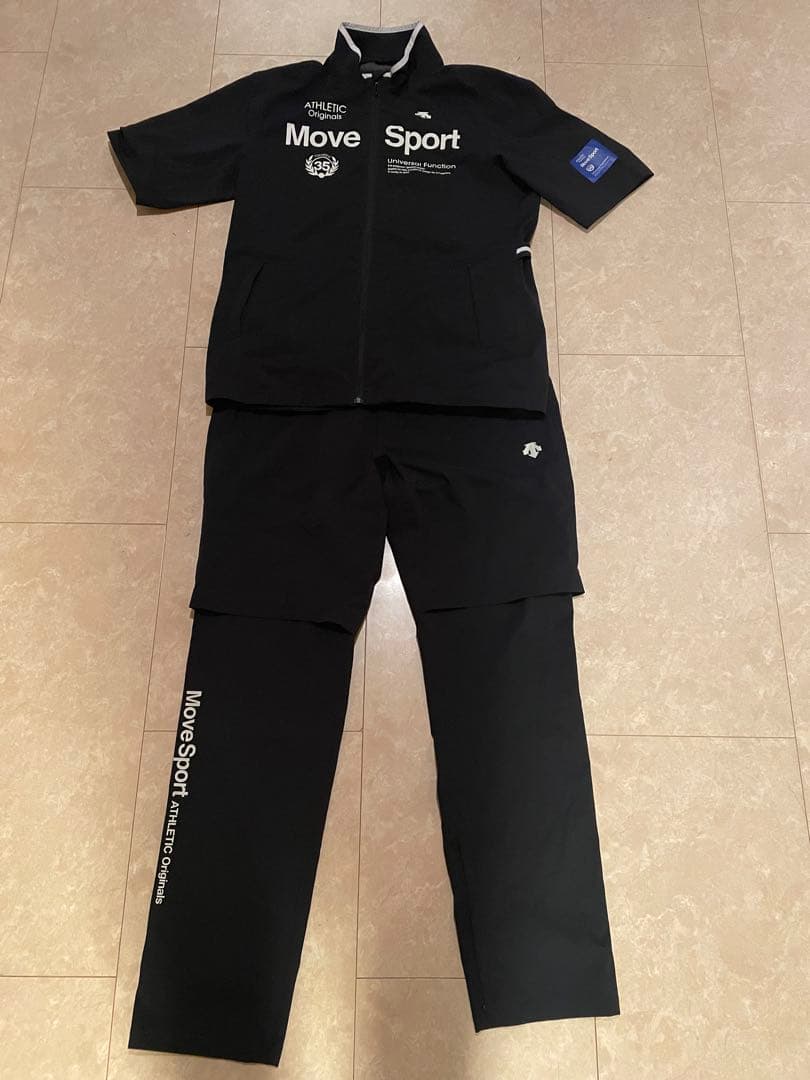 Move Sport レインウェア可能 デサント セットアップ