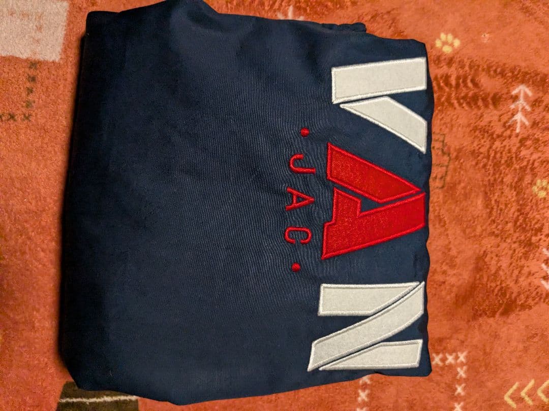 VAN ネイビー ジャンパー 【古着】L