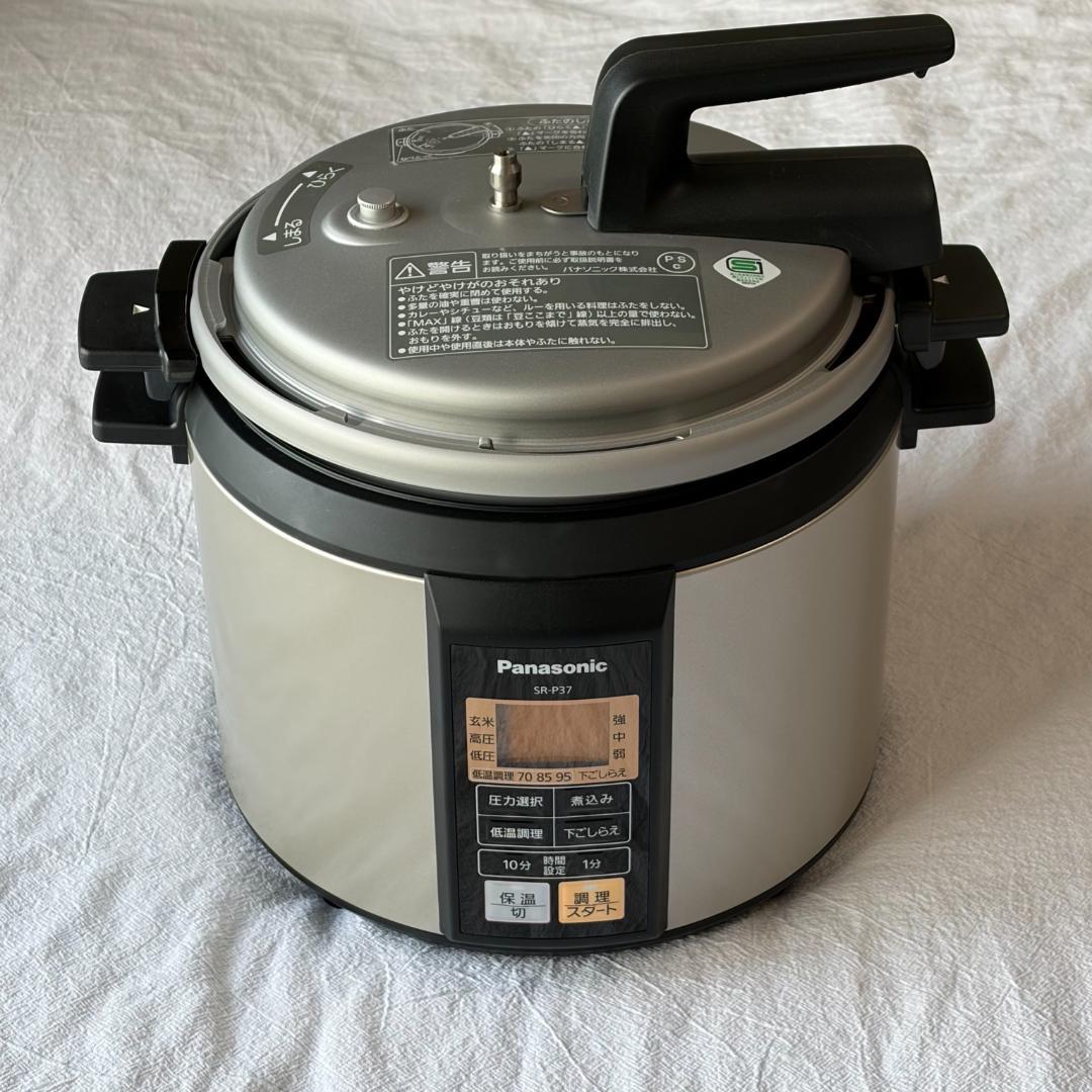 Panasonic 電気圧力鍋 SR-P37 3.7L
