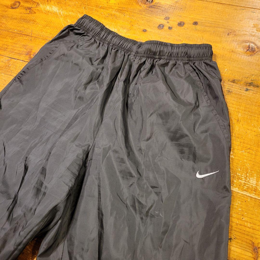 希少 00's y2k NIKE ナイキ ナイロンパンツ トラックパンツ 黒
