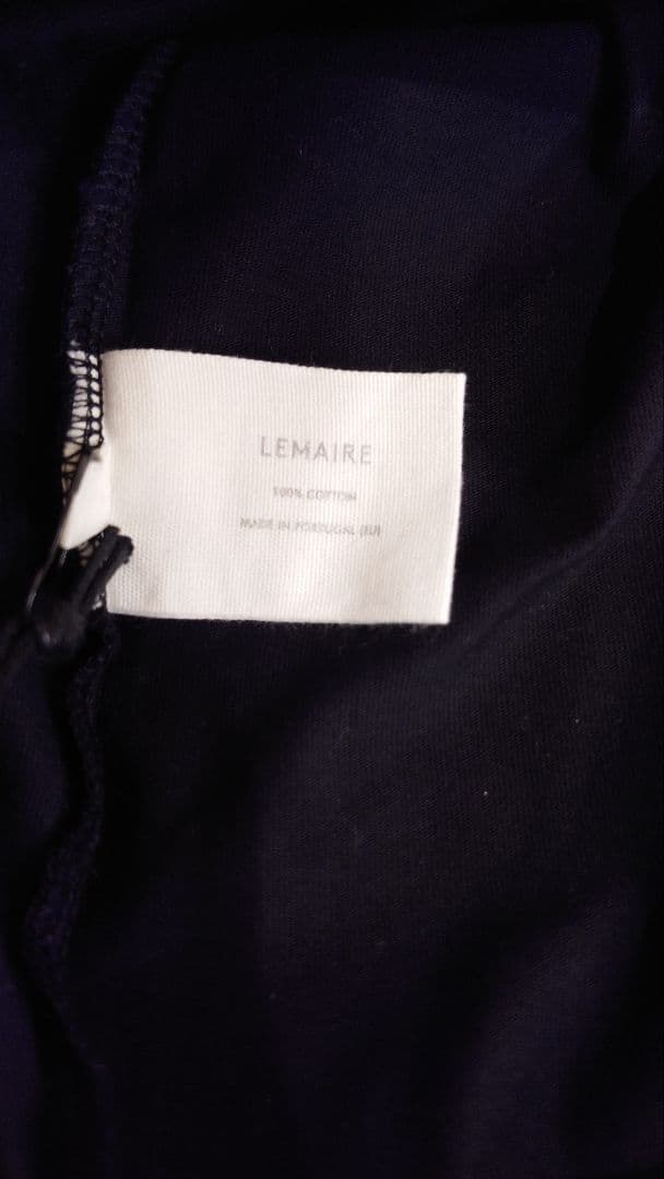 N*D様 LEMAIRE　ルメール　Tシャツ ブラック　Mサイズ ポケット付