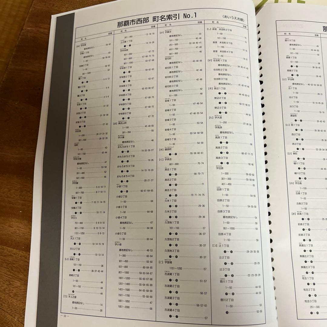 沖縄県 那覇市 ゼンリン 住宅地図 2023年9月版　西部