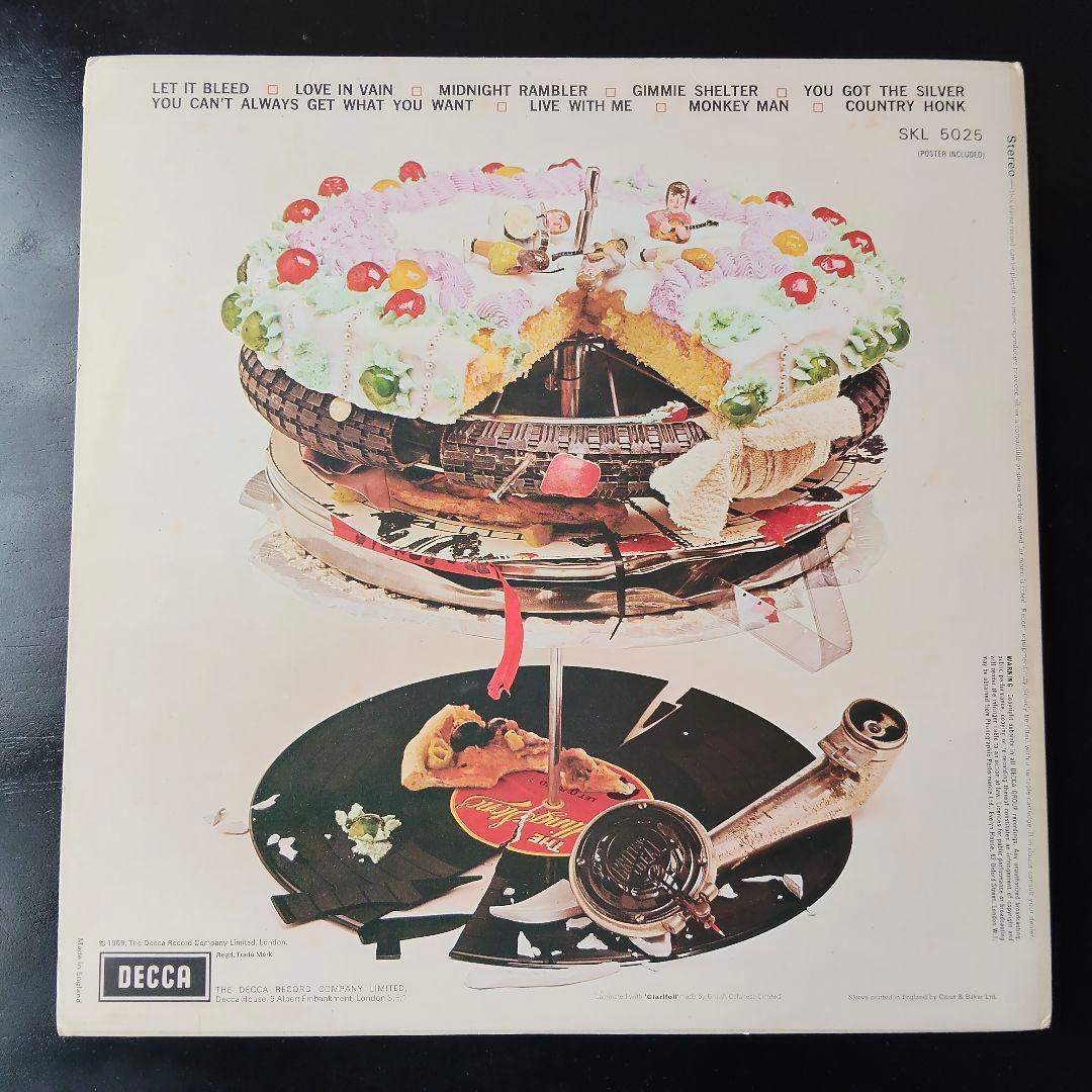 ローリング・ストーンズ　LET IT BLEED　レコード