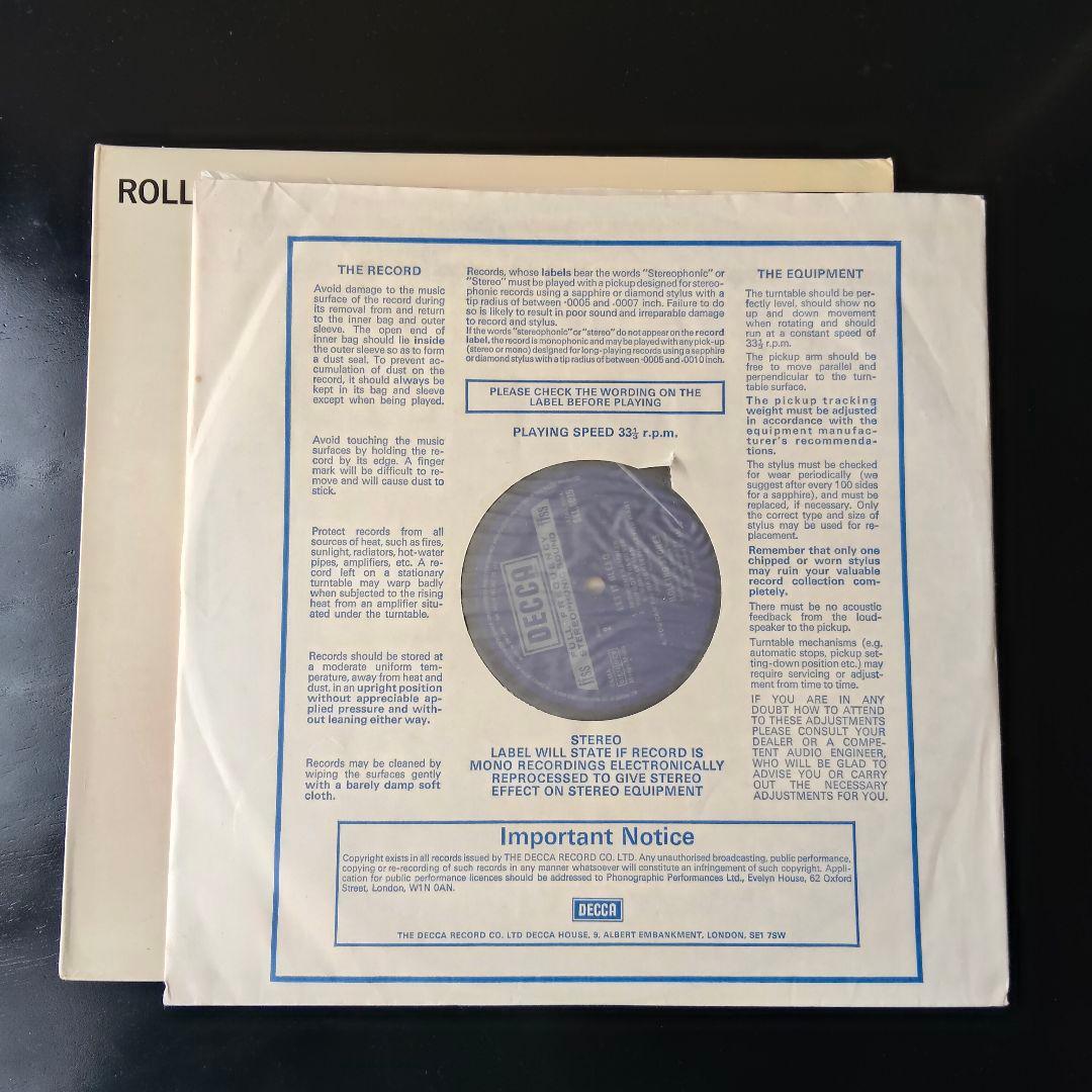 ローリング・ストーンズ　LET IT BLEED　レコード