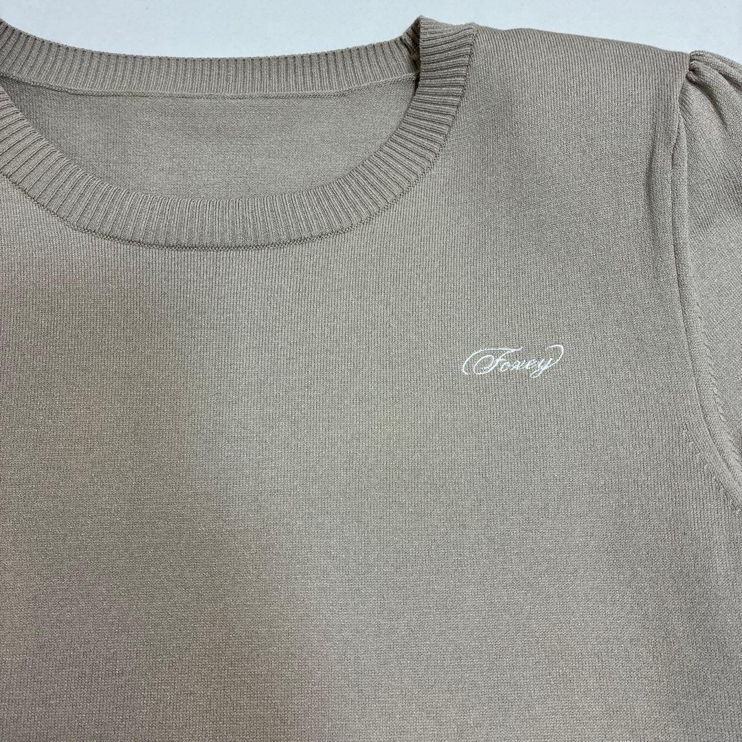 フォクシー　洗えるニットトップ　“WASHABLE MELODIÉ” 38
