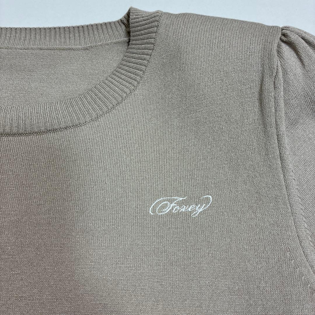 フォクシー　洗えるニットトップ　“WASHABLE MELODIÉ” 38