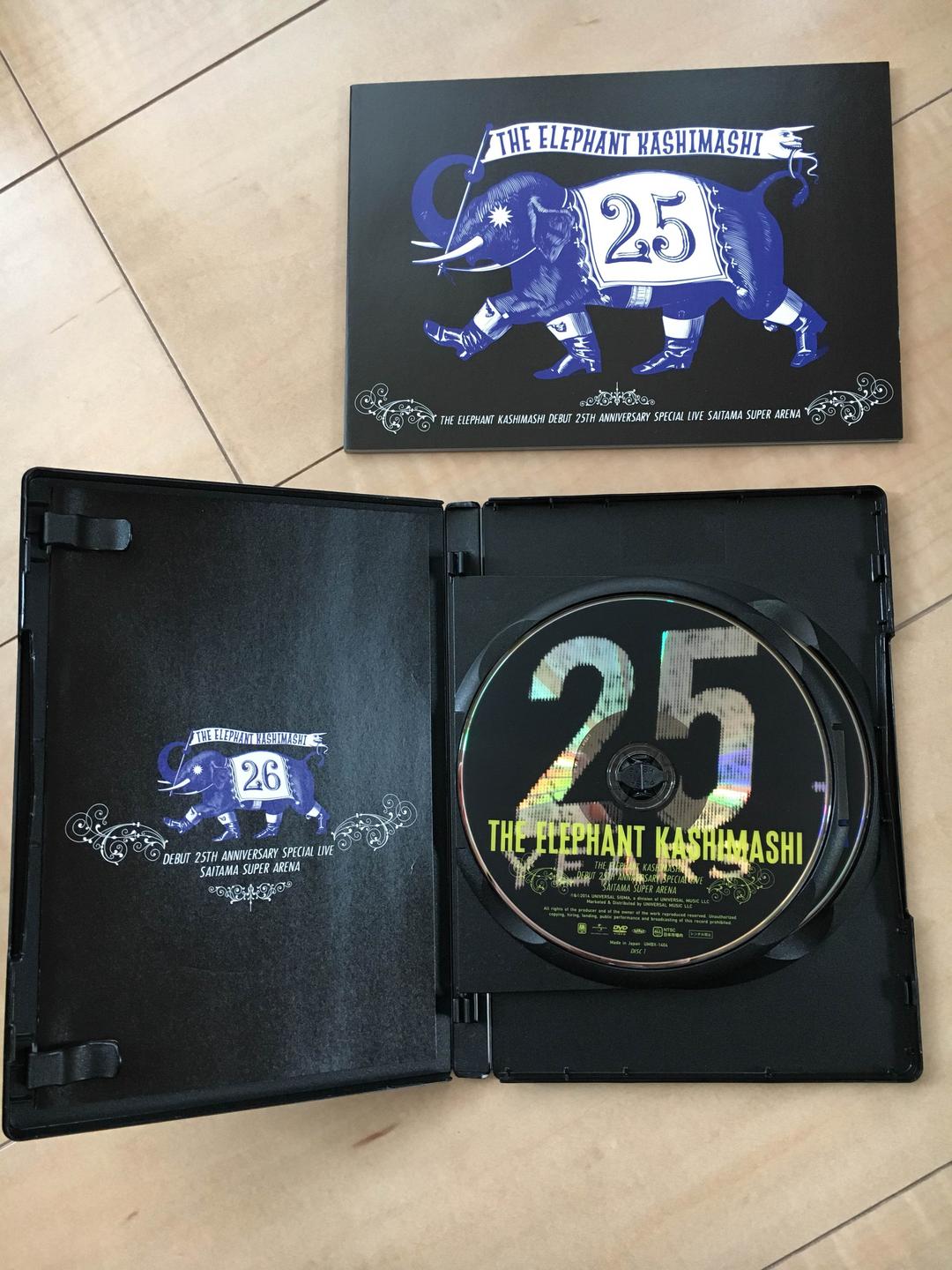 【超美品】『エレファントカシマシ 25周年さいたまスーパーアリーナ初回限定盤