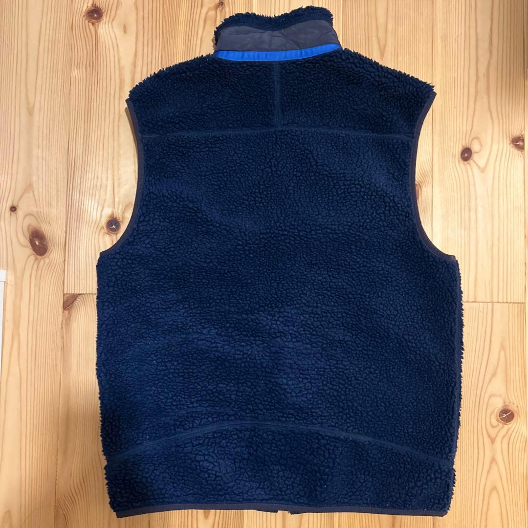 patagonia レトロXフリースベスト M ネイビー
