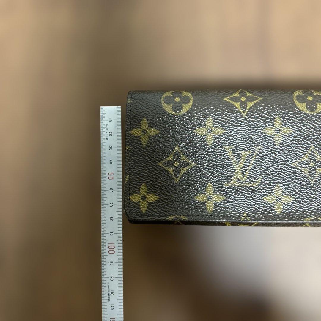 【美品】LOUIS VUITTON モノグラム 二つ折り財布