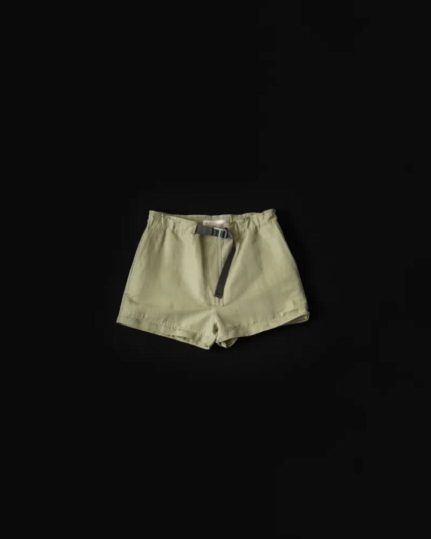 NICENESS HALSEY リネンポリ ベルテッドパンツ 丈調整可
