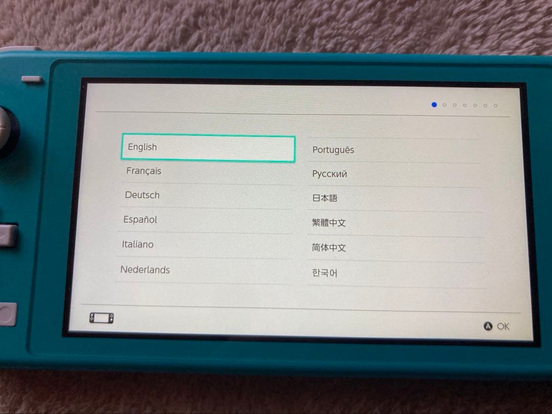 Nintendo Switch Lite　ターコイズ　箱無し