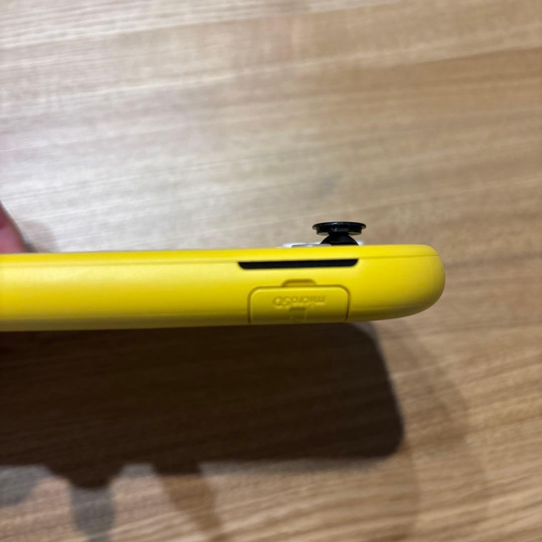 ジャンク品 Nintendo Switch Lite イエロー　本体のみ
