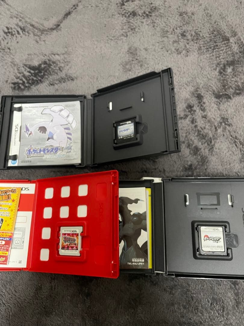 3DS ポケットモンスター ホワイト・ソウルシルバー・オメガルビー