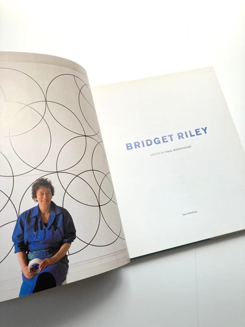 ブリジット・ライリー作品集「Bridget Riley」　オプアート　幾何学