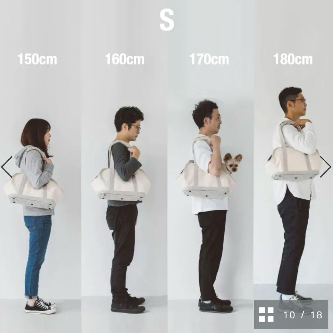 【free stitch】スクエアトート キャンバス ソリッド Sサイズ