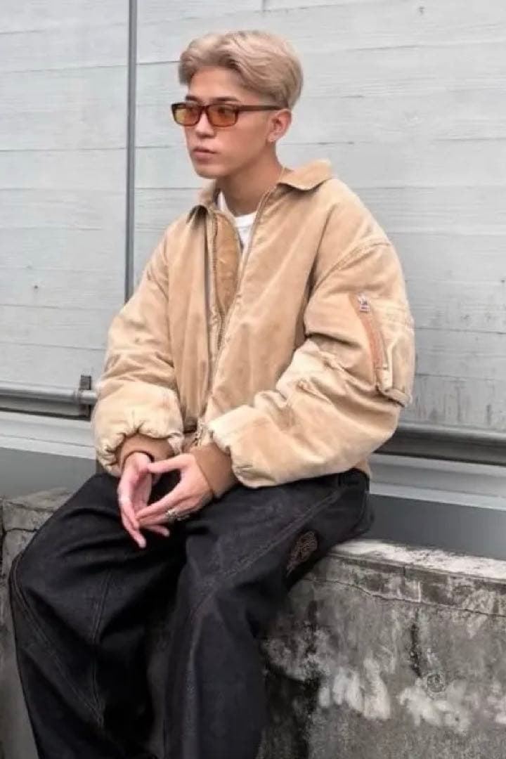 かつきくん着用　DUCK COLLAR BLOUSON