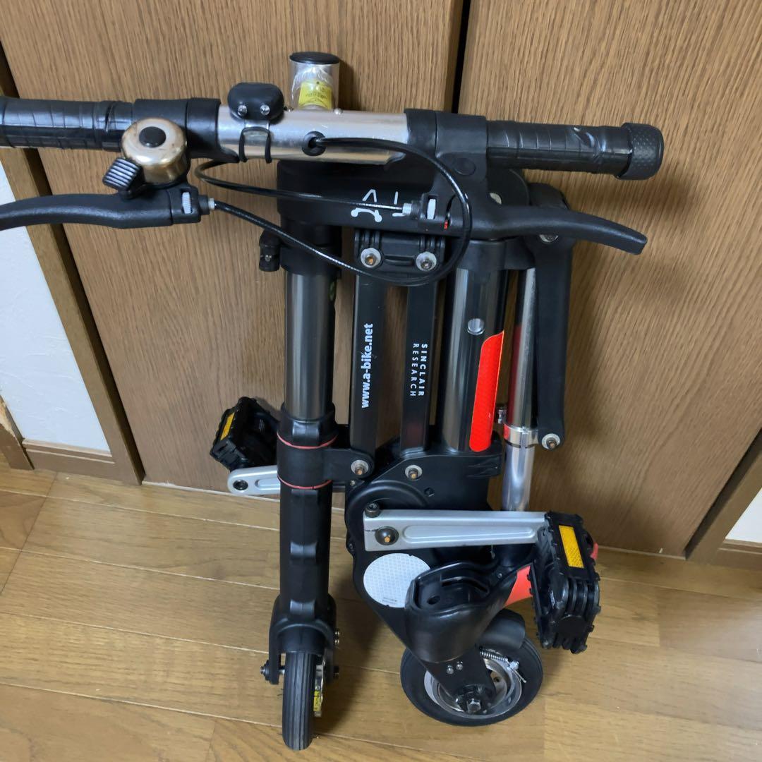 A-bike plus 折りたたみ自転車 　赤　軽量　折り畳み　コンパクト