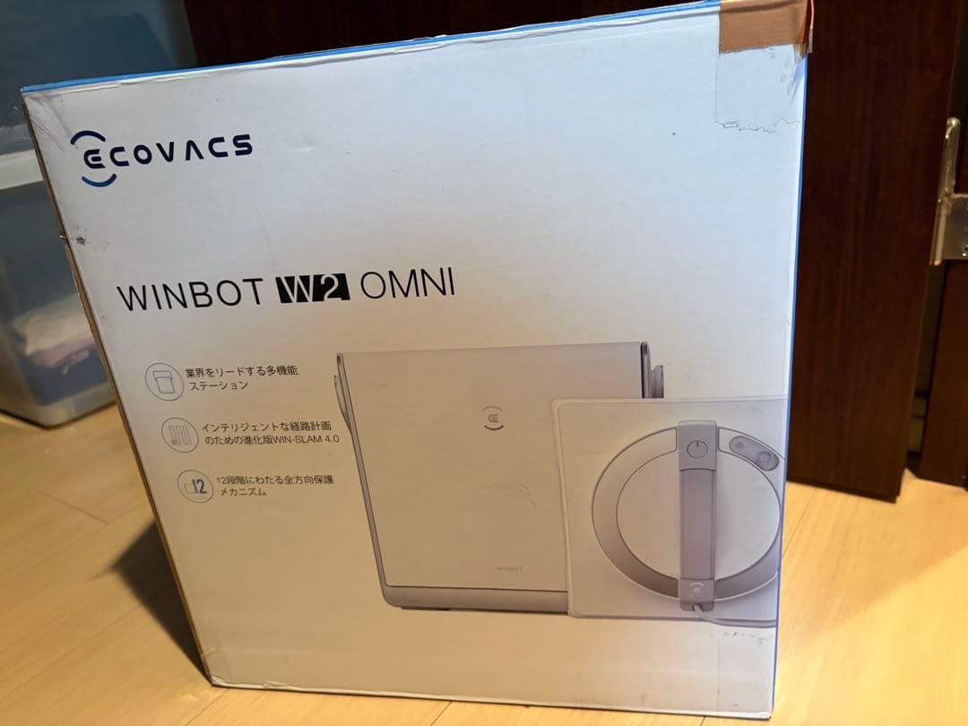 【極美品】ECOVACS WINBOT W2 OMNI