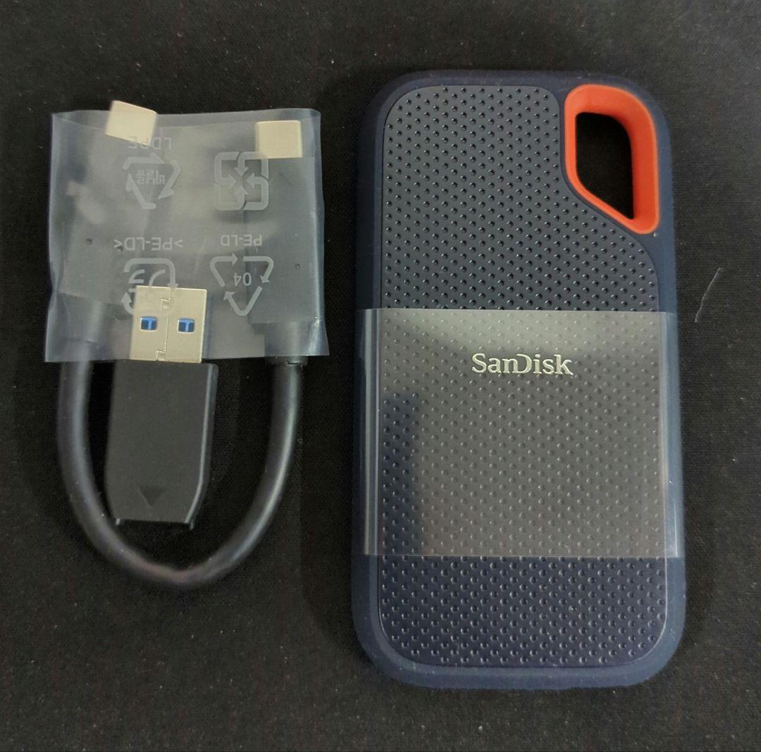 SanDisk 外付けSSD 1TB ポータブルSSD USB3.2Gen2