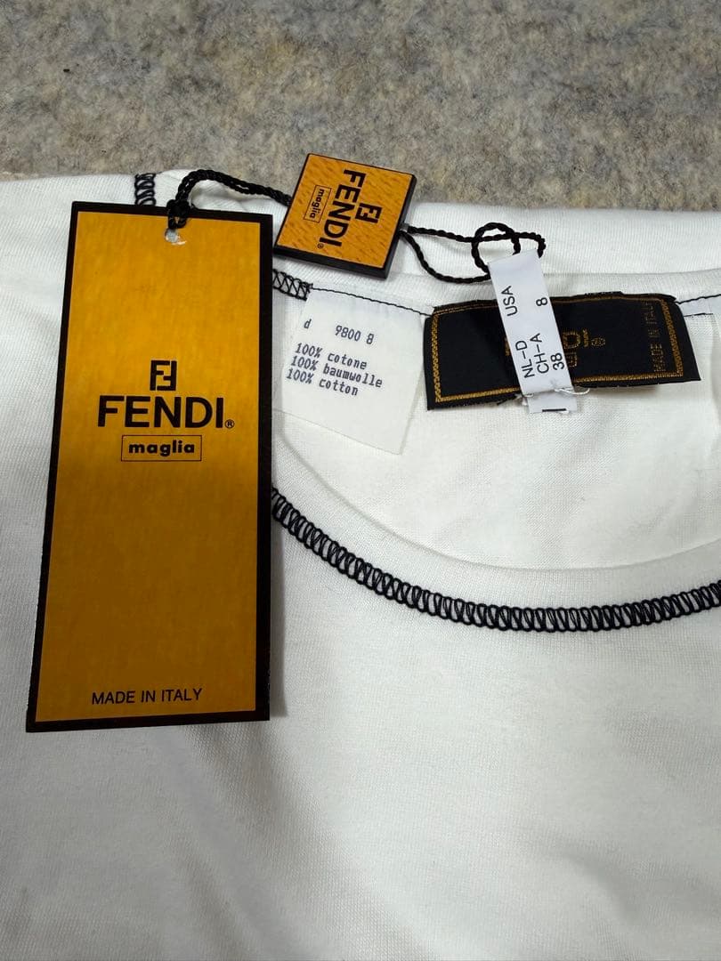 FENDI Tシャツ　メンズ　40