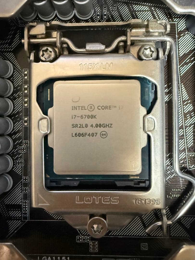 【即出荷】intel Core i7 6700K ASUS Z170M Plus