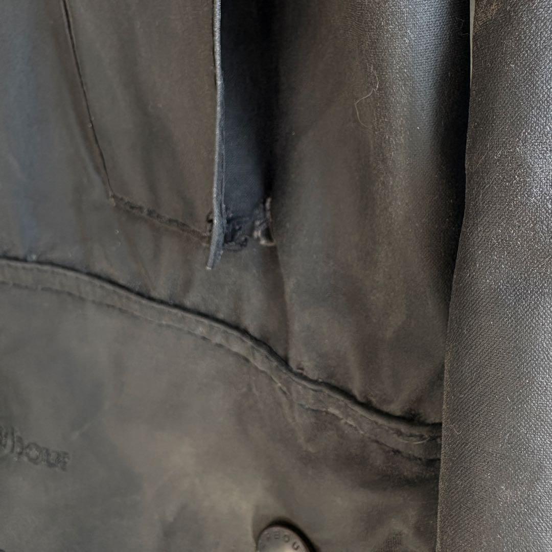 Barbour バブアー ビューフォート 36 ブラック 英国製 フード付き