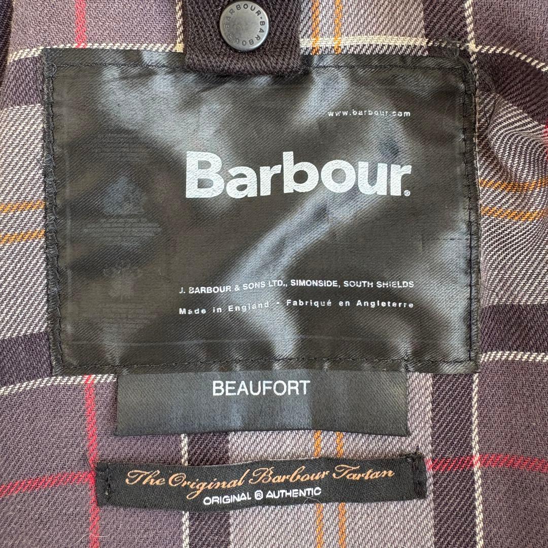 Barbour バブアー ビューフォート 36 ブラック 英国製 フード付き