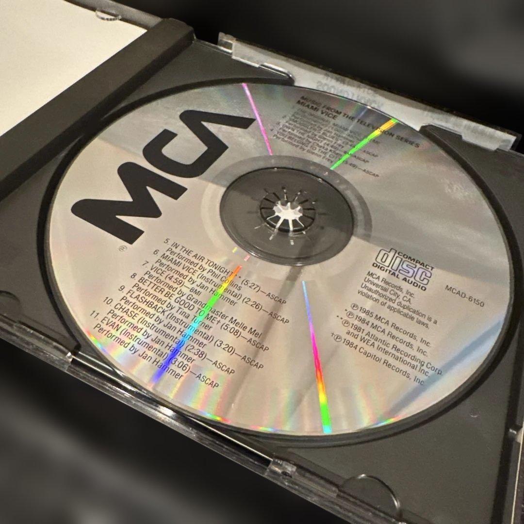 Miami Vice Comp ヤン・ハマー & sound Track CD