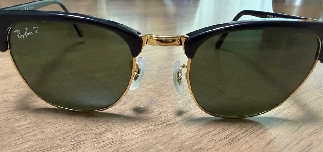 Ray-Ban RB 3016 クラブマスター サングラス　偏光レンズ