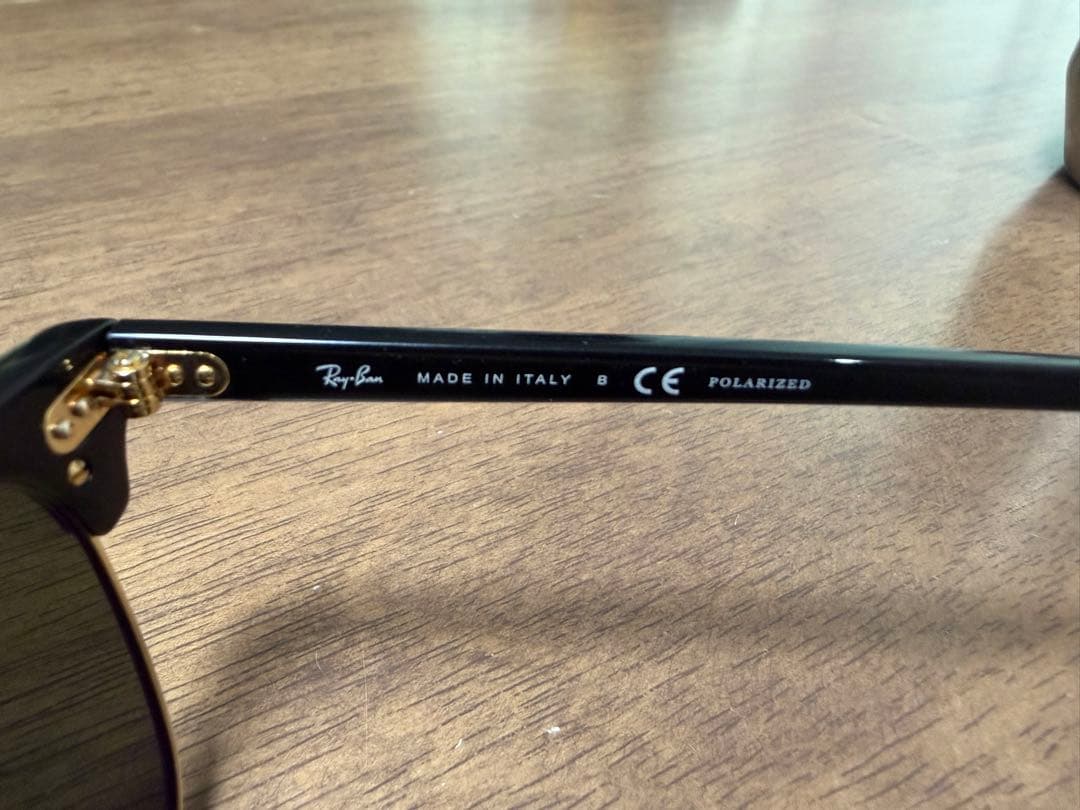 Ray-Ban RB 3016 クラブマスター サングラス　偏光レンズ
