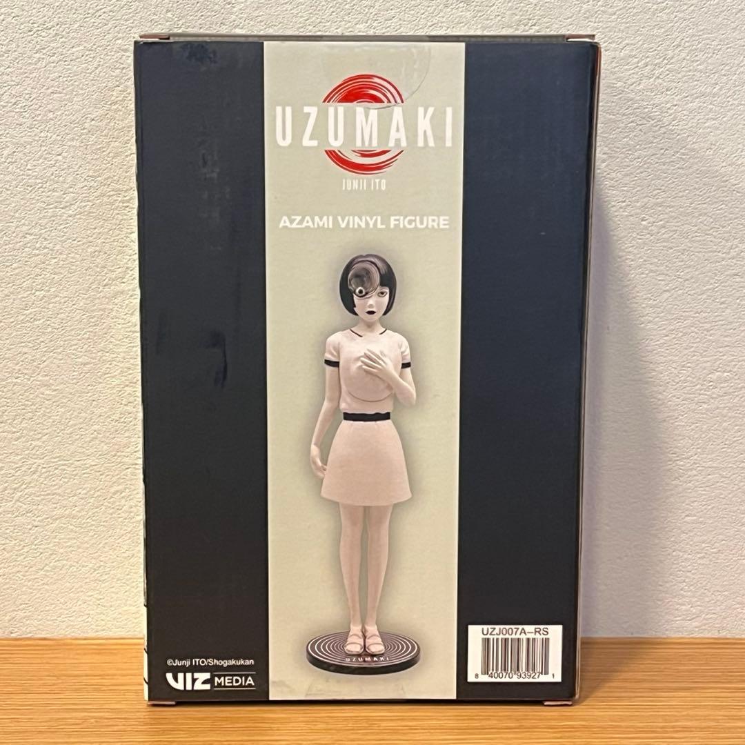 日本未発売　うずまき AZAMI（黒谷あざみ）フィギュア 伊藤潤二 ホラー　レア