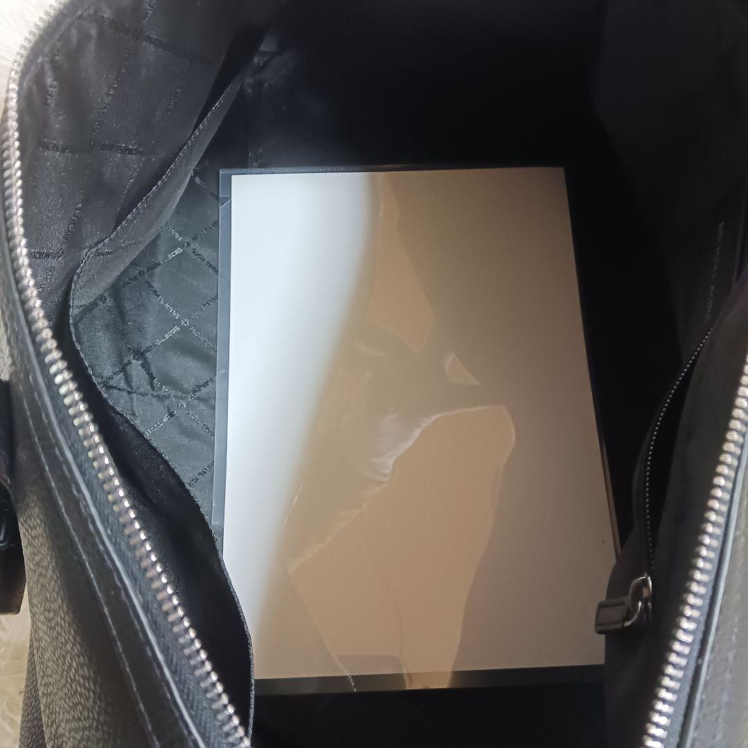マイケルコース　MICHAEL KORS ボストンバック　ブラック レザー