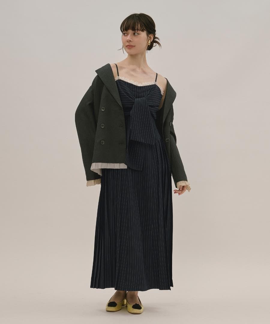 新品 loin nuit frill layered design jacket