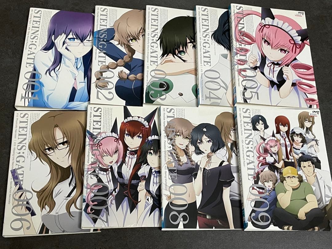 「STEINS;GATE/シュタインズゲート」1期+2期 DVD全21巻セット