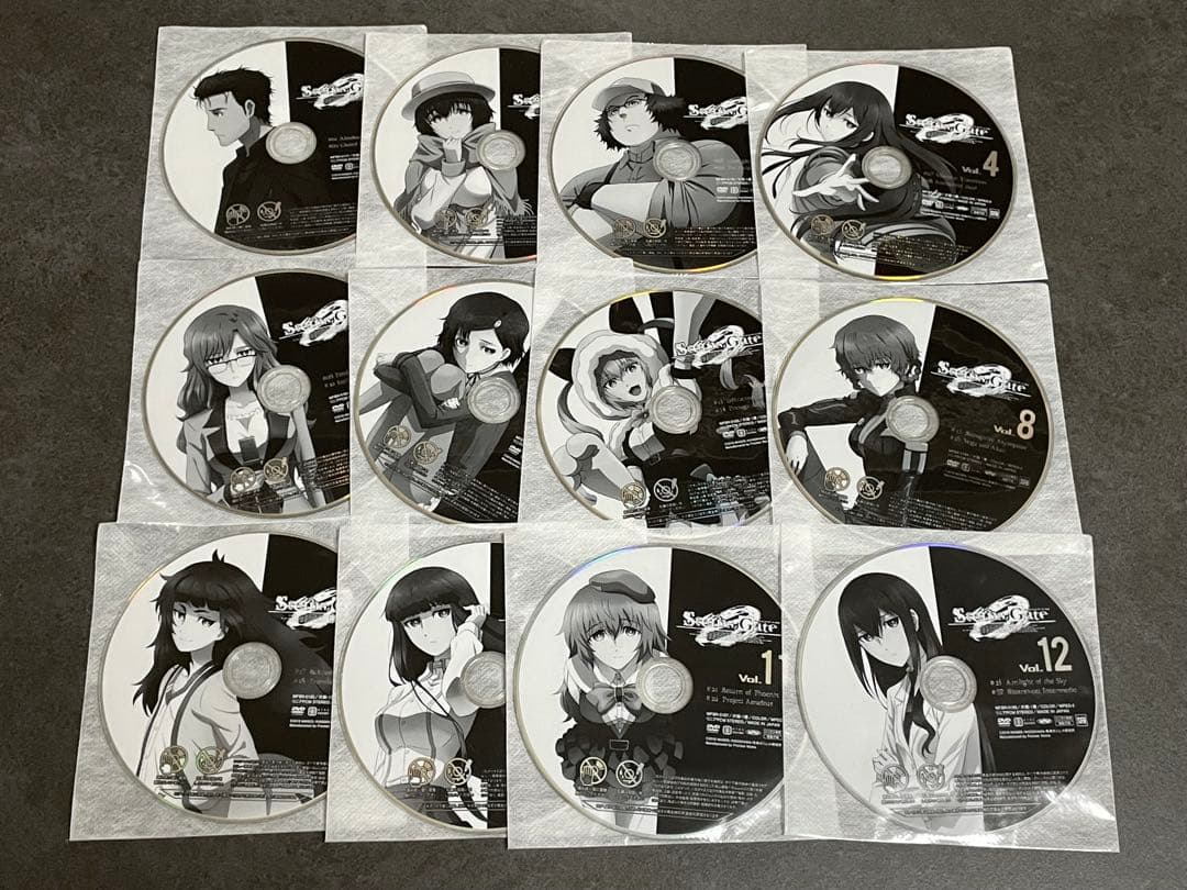 「STEINS;GATE/シュタインズゲート」1期+2期 DVD全21巻セット